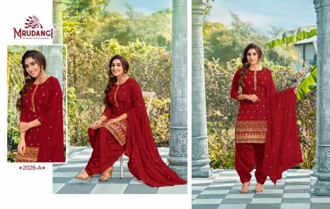 Mrudangi Saheli 2026 Colour Fancy Festive Wear Georgette Patiyala Salwar Suits Collection